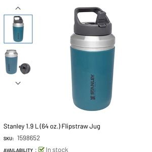 Stanley flipstraw jug